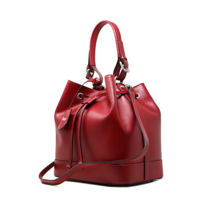 Red Taurillon Leather Capucines - Image 2