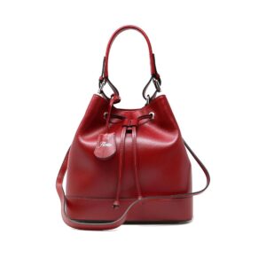Red Taurillon Leather Capucines
