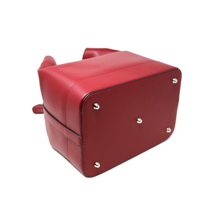 Red Taurillon Leather Capucines - Image 4