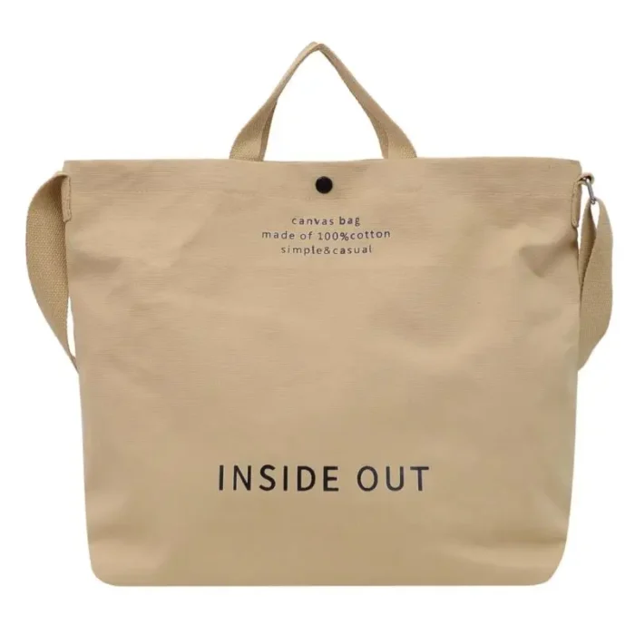 High Quality Women Canvas Shoulder Bag 2023 Shopping Bags Students Book Bag Cotton Cloth Handbags Large Tote For Girls wallet - Image 6