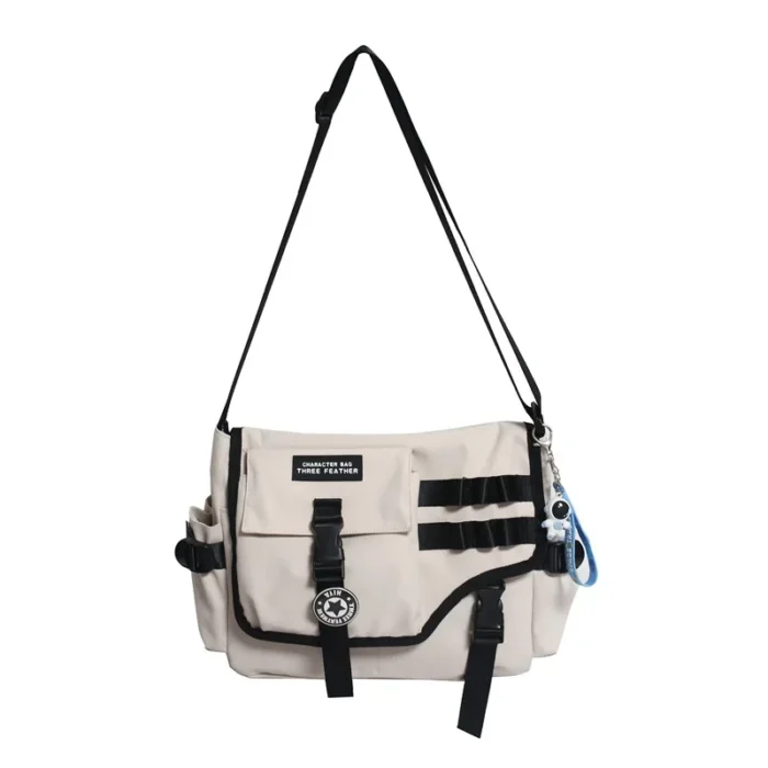 Canvas Crossbody Bags for Women 2023 Nylon Men Postman Student Shoulder Messenger Bag Large Satchel Fashion Bookbag Big Handbags - Image 6