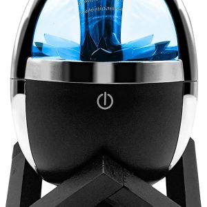 Dancing Ferrofluid Bluetooth Speaker 5.0 - Magnetic Fluid Music Visualizer. 360° Stereo Sound. Touch Control. Multi-Color LED Desk Decor. Unique Gift for Music Lovers