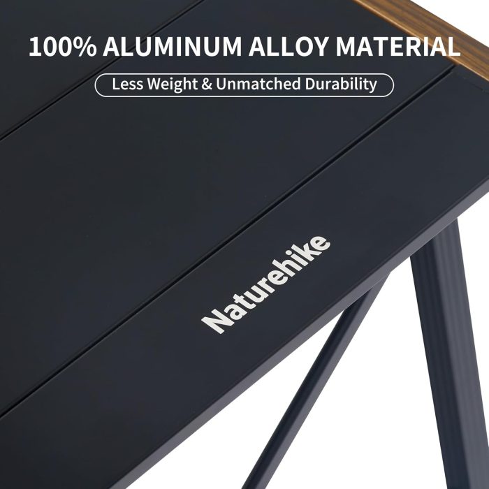 Naturehike Folding IGT Camping Table. Portable Outdoor IGT Cook System. Ultralight Aluminum Camp Table with Carry Bag for Car Camping Picnic RV Trip Patio Backyard BBQ - Image 6