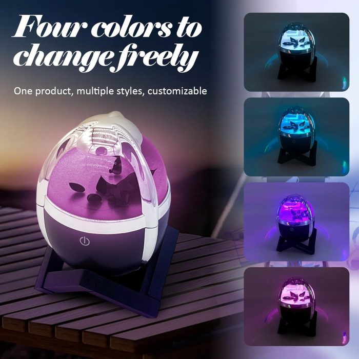 Dancing Ferrofluid Bluetooth Speaker 5.0 - Magnetic Fluid Music Visualizer. 360° Stereo Sound. Touch Control. Multi-Color LED Desk Decor. Unique Gift for Music Lovers - Image 3