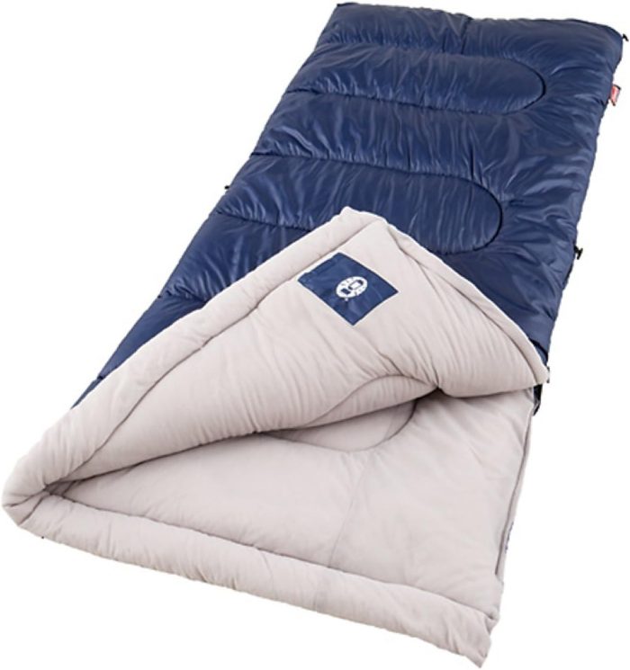Coleman Brazos Sleeping Bag. Blue - Image 4