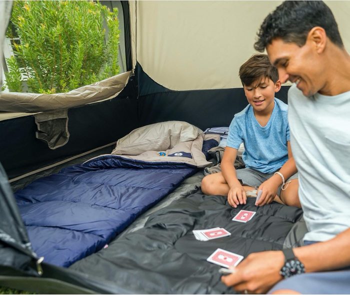 Coleman Brazos Sleeping Bag. Blue - Image 3