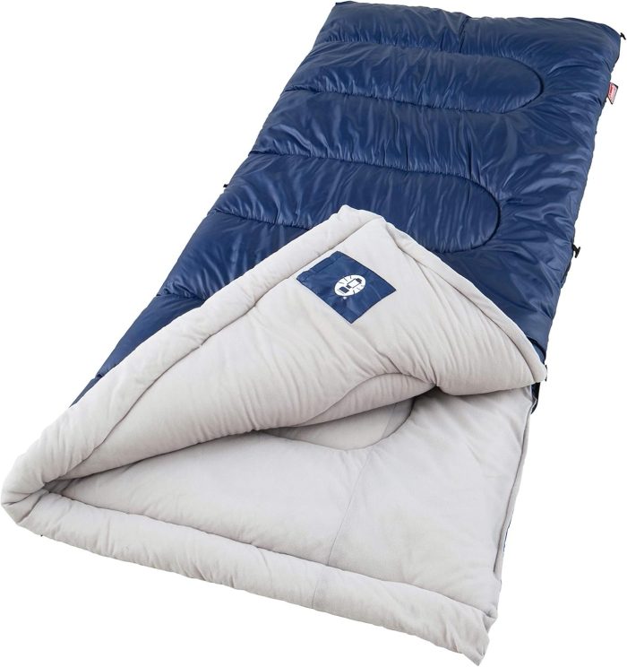 Coleman Brazos Sleeping Bag. Blue