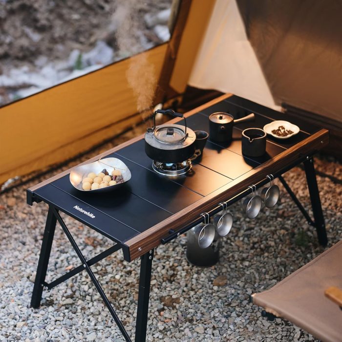 Naturehike Folding IGT Camping Table. Portable Outdoor IGT Cook System. Ultralight Aluminum Camp Table with Carry Bag for Car Camping Picnic RV Trip Patio Backyard BBQ - Image 2