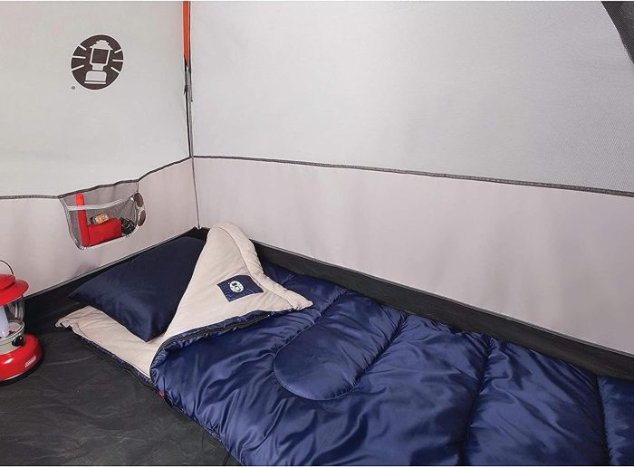 Coleman Brazos Sleeping Bag. Blue - Image 2