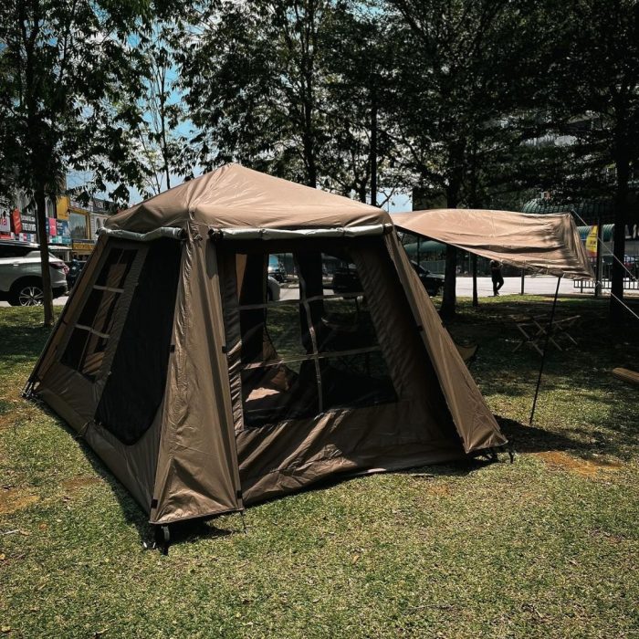 LNT ANCALA 4P Cabin Pre Attached Tent V2 - Image 8