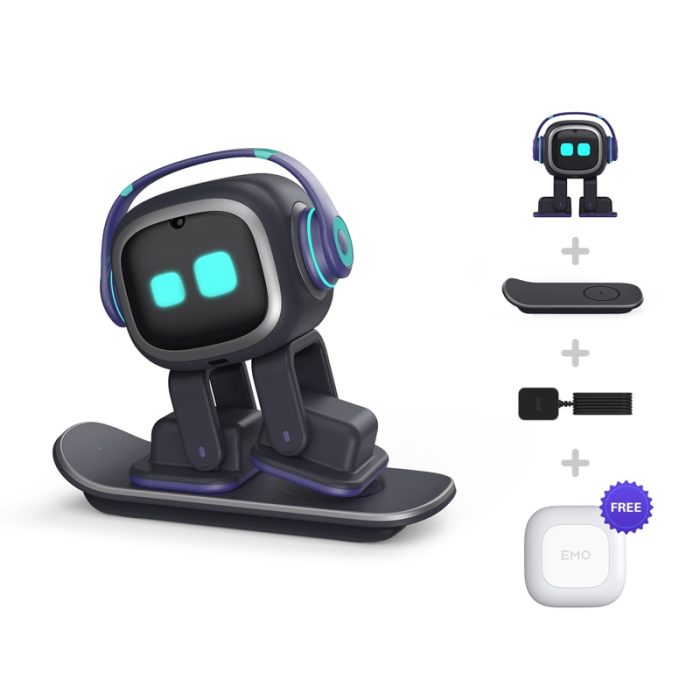 Emo Robot Intelligent Emotional Interactive Voice Ai Desktop Toys Children Accompany Pet Vector Robot - Image 6