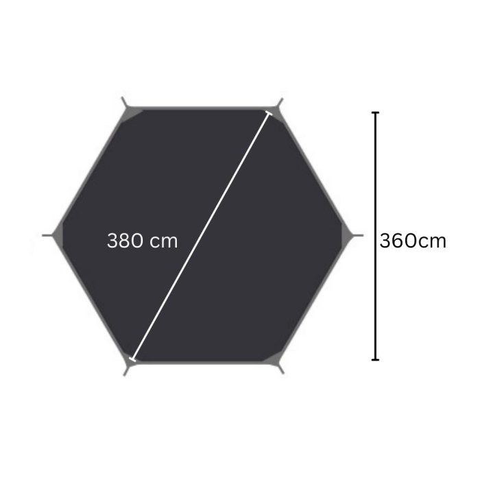 Vidalido Mat (Groundsheet) for Cabin/MS, Cabin Plus, Teepee Auto, Vicore Large, Vicore Mini, Hexagonal, Sunrise/Sunset, Teepee MX Pro Tent - Image 12