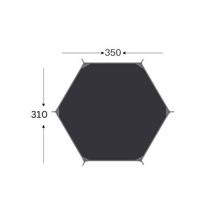 Vidalido Mat (Groundsheet) for Cabin/MS, Cabin Plus, Teepee Auto, Vicore Large, Vicore Mini, Hexagonal, Sunrise/Sunset, Teepee MX Pro Tent - Image 8