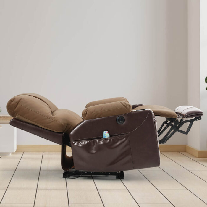 Power Recliner Chair with Heat and Massage, Wall Hugger - Image 11