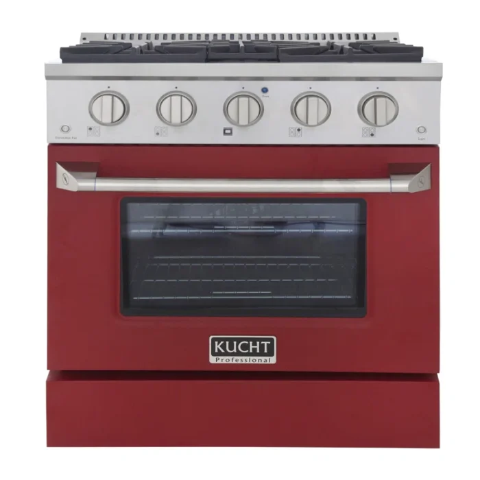 Pro-Style 30 in. 4.2 cu. ft. 4-Burner Freestanding Gas Range with Convection Oven - Image 14