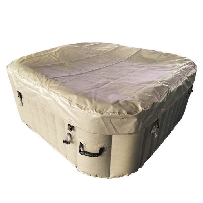ALEKO Aleko 4 - Person 130 - Jet Square Inflatable Hot Tub - Image 8