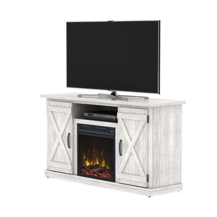TV Stand for TVs up to 55" with Fireplace Included - Image 22