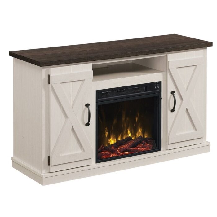 TV Stand for TVs up to 55" with Fireplace Included - Image 10