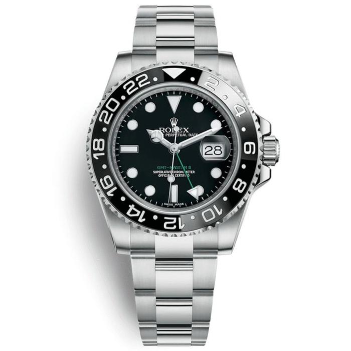 GMT MASTER 2 BLACK BEZEL MULTICOLOR SELECTION 40MM