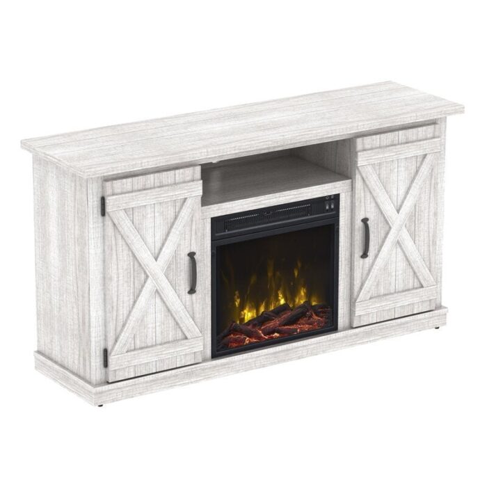 TV Stand for TVs up to 55" with Fireplace Included - Image 21