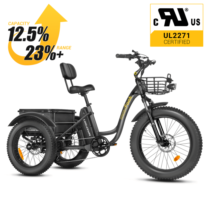[750W] MF-30 Rear Drive Electric Trike Ver 2024 - Image 7
