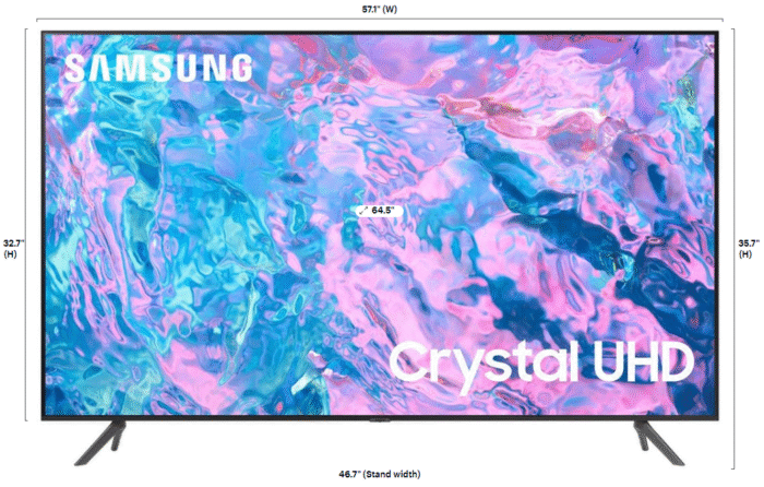 Samsung - 65”/75” Class CU7000 Crystal UHD 4K UHD Smart Tizen TV - Image 4