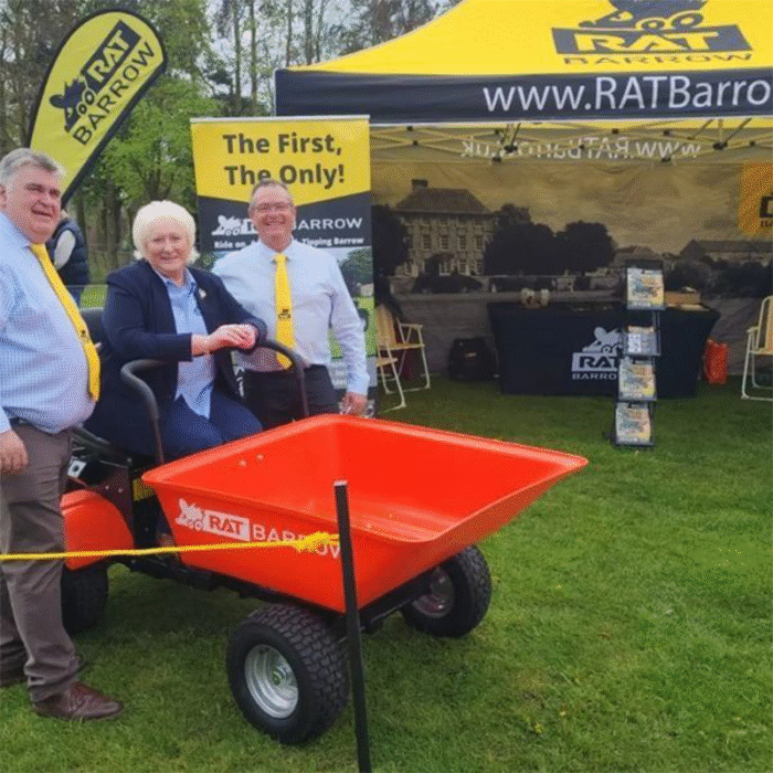 😍Clearance Sale💥RAT Barrow Ride On Articulated Tipping Wheelbarrow - Image 13