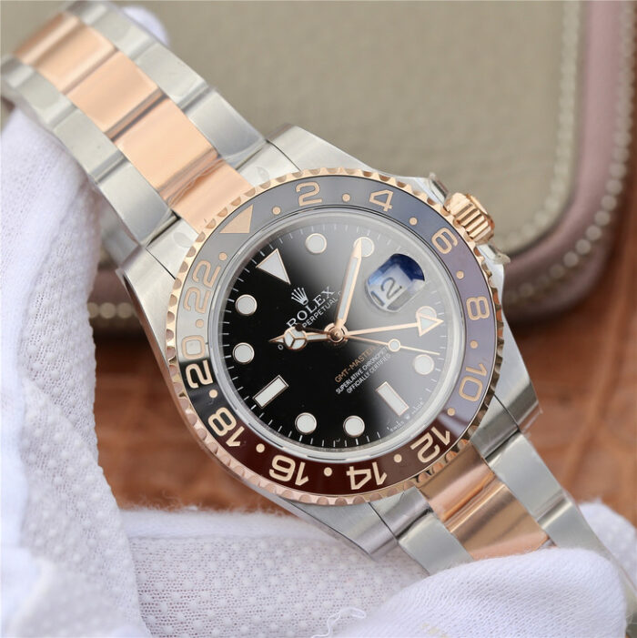 GMT MASTER 2 ROSE GOLD MULTICOLOR SELECTION 40MM - Image 14