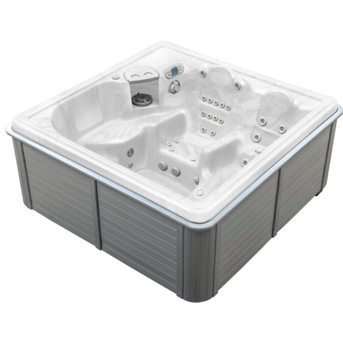 Thermospas 4 - Person 42 - Jet Acrylic Square Hot Tub with Ozonator - Image 6