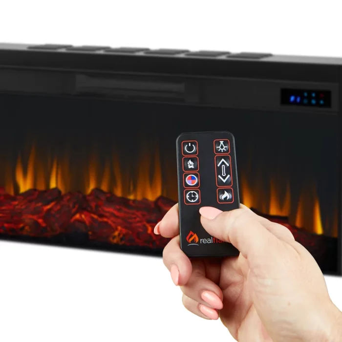 Alcott 75" Landscape Electric Fireplace by Real Flame - Image 10