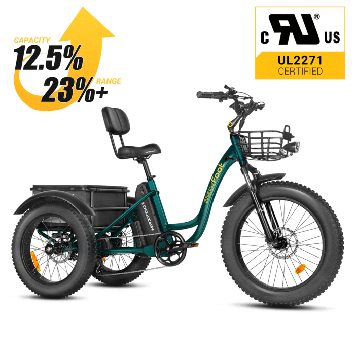 [750W] MF-30 Rear Drive Electric Trike Ver 2024 - Image 8