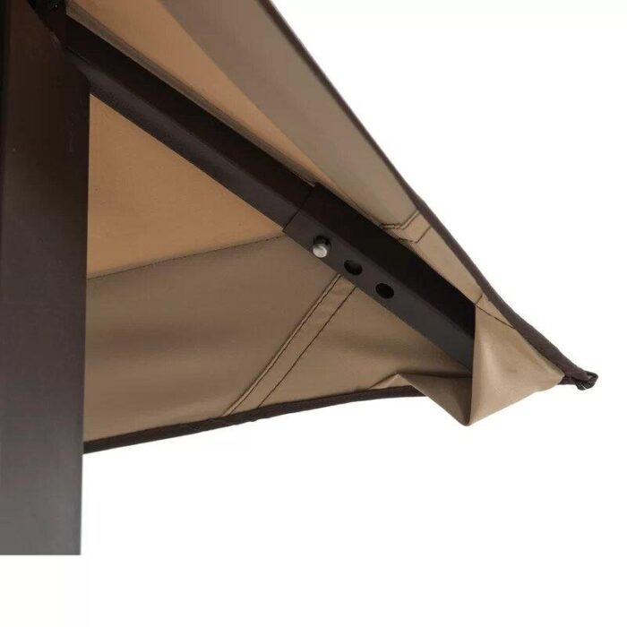 Moorehead 12 Ft. W x 10 Ft. D Steel Patio Gazebo - Image 13