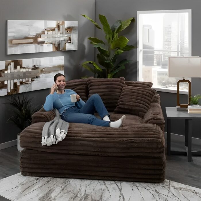 Nestle Recliner With Dual Cupholders And Charging Ports - Image 3