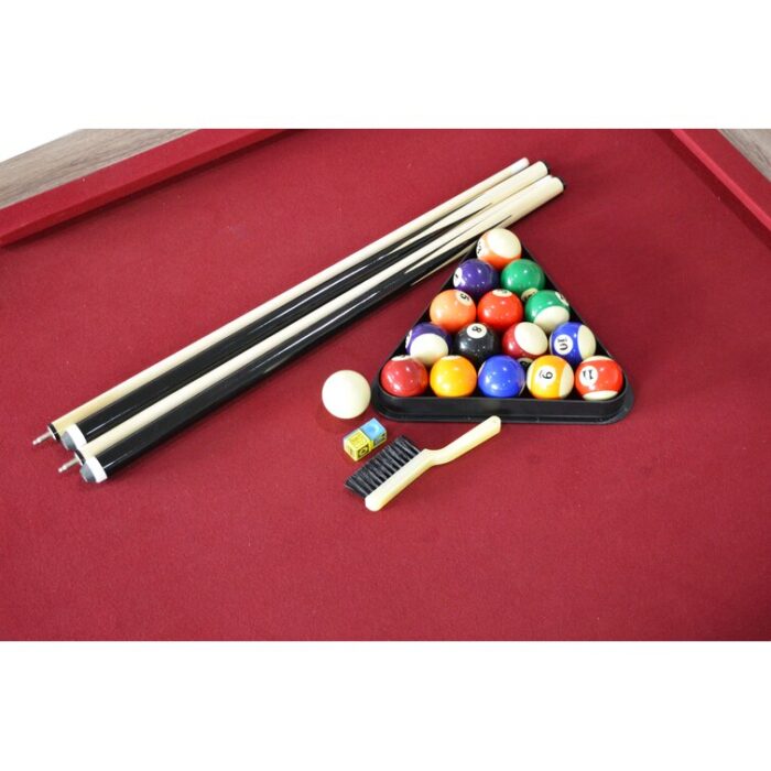 Newport 7-ft Pool Table Combo Set with Benches - Image 6
