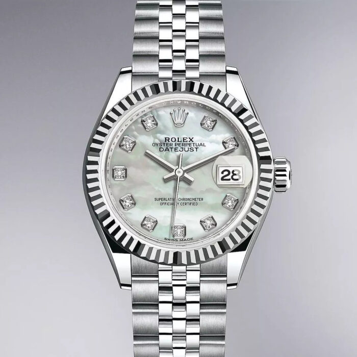 WOMENS DATE JUST DIAMOND SCALE MULTIPLE DIAL OPTIONS 36MM - Image 10