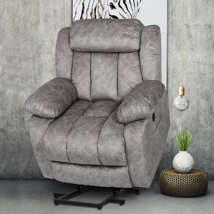 💥Clearance Sale🔥 Best MassageTheater Seating for Home| Power Electric Recliner Chair Movie Theater Seats with USB Port, Side Pocket - Image 5
