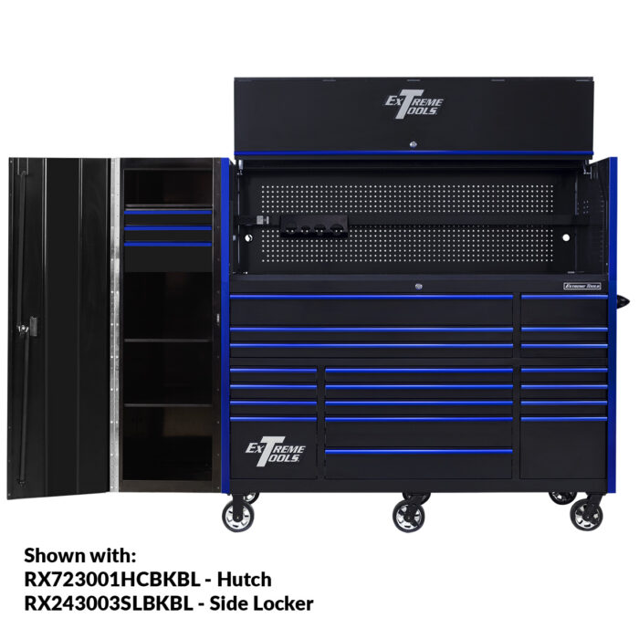 Extreme Tools 72″ x 30″, 19 Drawer Roller Cabinet with 250 lbs. drawer slides, RX 250 Series - Image 13