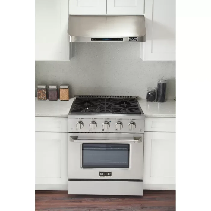 Pro-Style 30 in. 4.2 cu. ft. 4-Burner Freestanding Gas Range with Convection Oven - Image 6