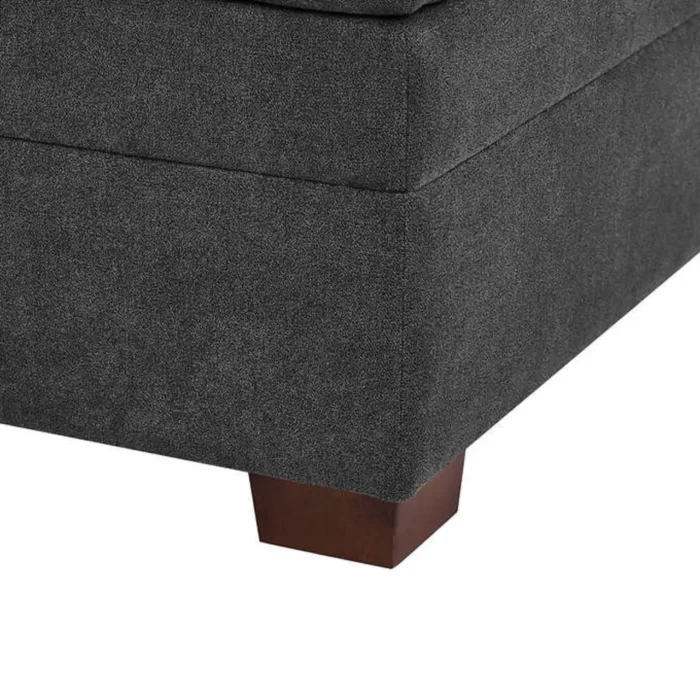 Thomasville Tisdale Fabric Sectional with Storage Ottoman - Image 8