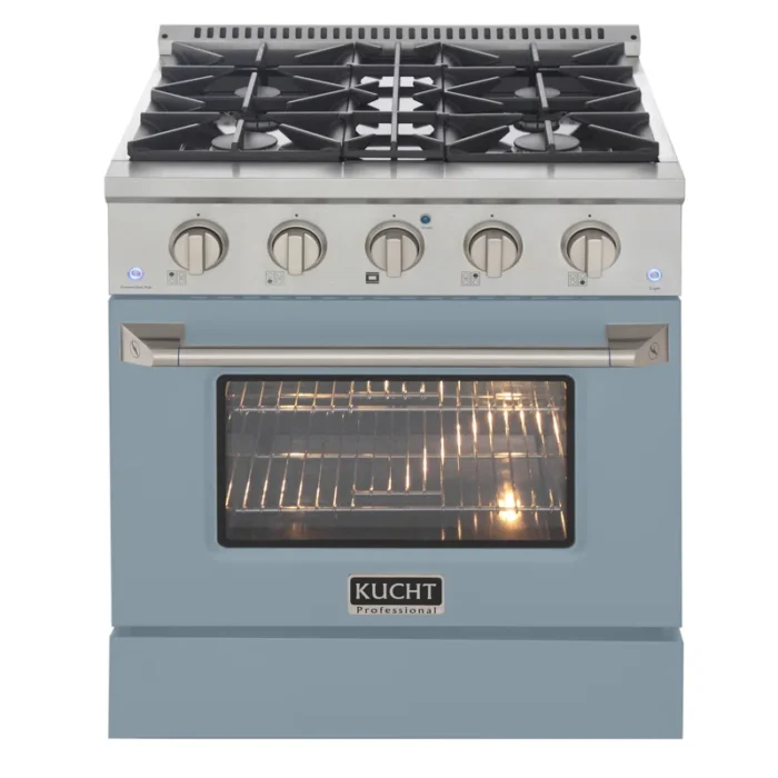 Pro-Style 30 in. 4.2 cu. ft. 4-Burner Freestanding Gas Range with Convection Oven - Image 11