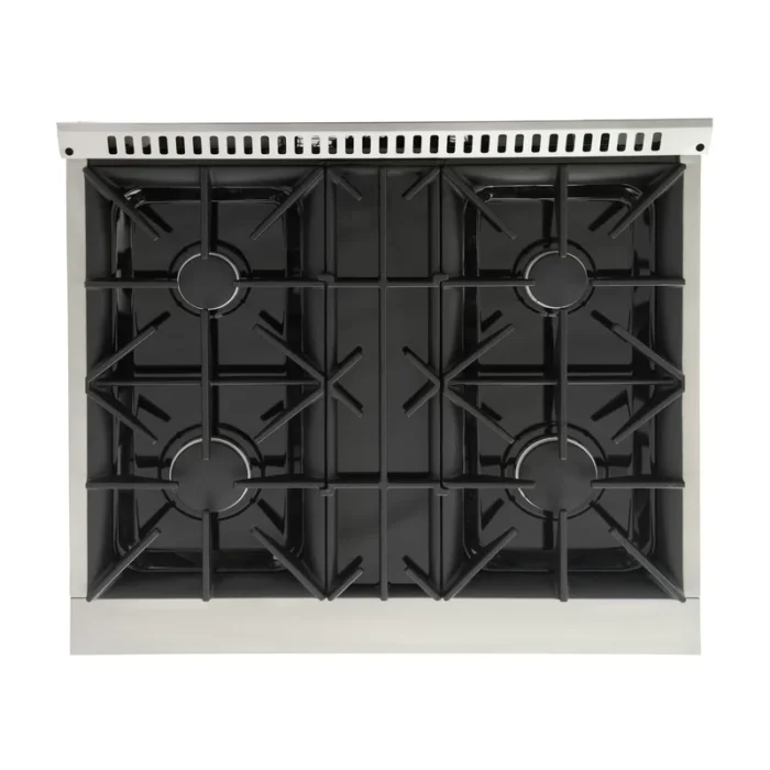Pro-Style 30 in. 4.2 cu. ft. 4-Burner Freestanding Gas Range with Convection Oven - Image 3
