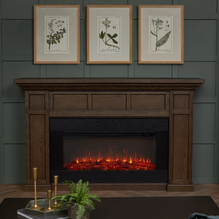 Alcott 75" Landscape Electric Fireplace by Real Flame - Image 2