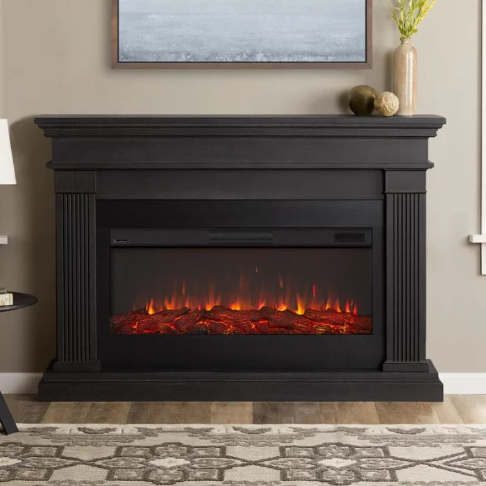 Beau 59" Landscape Electric Fireplace by Real Flame - Image 2