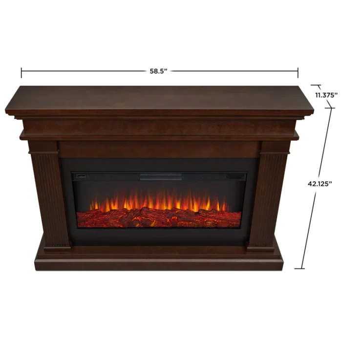 Beau 59" Landscape Electric Fireplace by Real Flame - Image 7