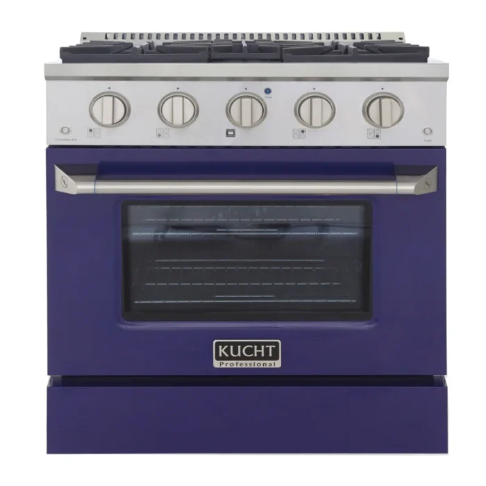 Pro-Style 30 in. 4.2 cu. ft. 4-Burner Freestanding Gas Range with Convection Oven - Image 10
