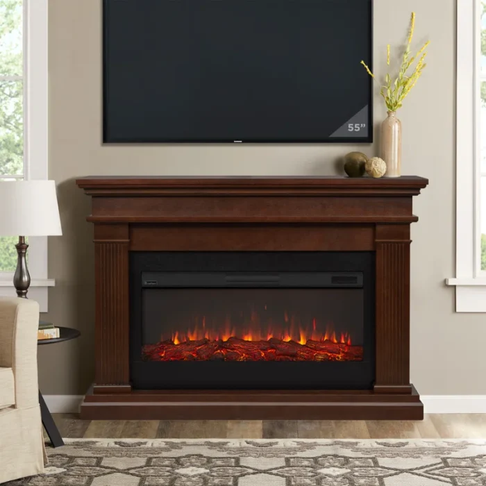 Beau 59" Landscape Electric Fireplace by Real Flame - Image 14