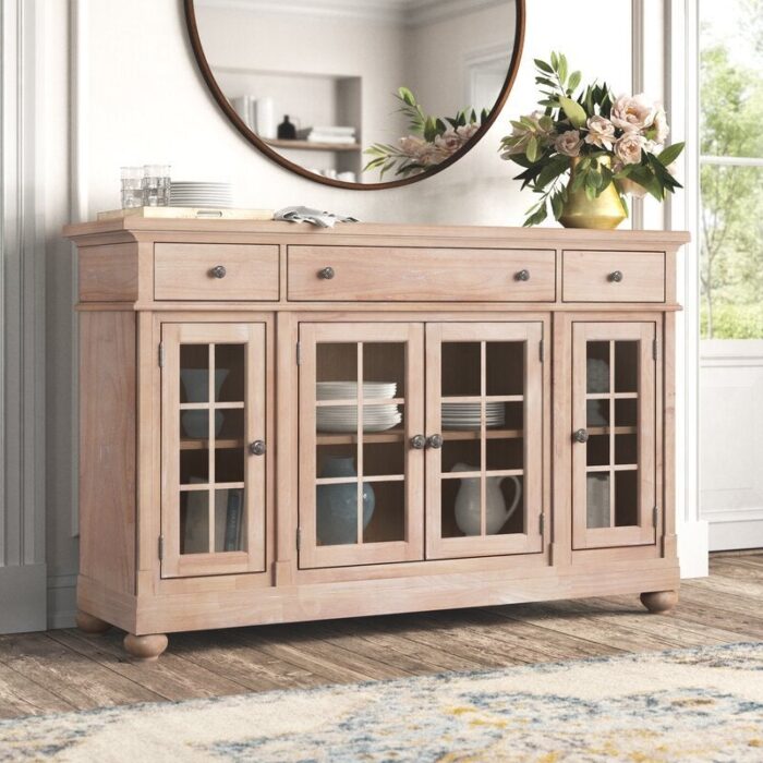 66'' Wide 3 Drawer Sideboard - 图片 18