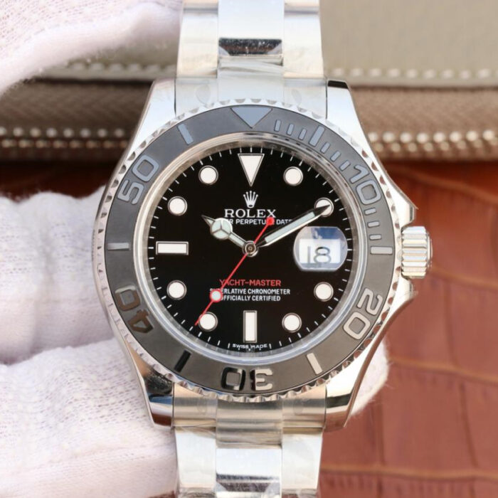 YACHT MASTER 1 ( BLACK & BLUE DIAL ) STAINLESS STEEL 40MM