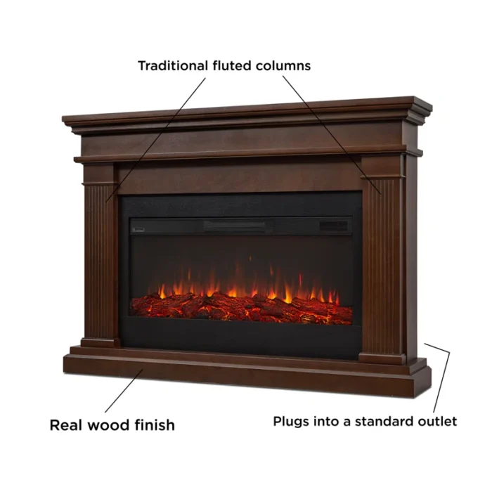 Beau 59" Landscape Electric Fireplace by Real Flame - Image 18