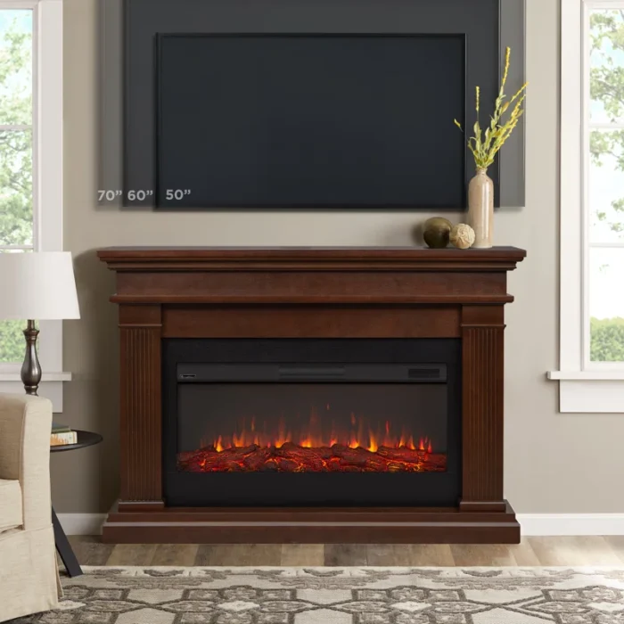 Beau 59" Landscape Electric Fireplace by Real Flame - Image 5